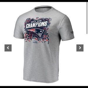New England Patriots NFL Pro Line by Fanatics Super Bowl LIII Champions T-Shirt